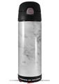 Skin Decal Wrap for Thermos Funtainer 16oz Bottle Marble Granite 07 White Gray (BOTTLE NOT INCLUDED) by WraptorSkinz