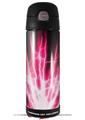 Skin Decal Wrap for Thermos Funtainer 16oz Bottle Lightning Pink (BOTTLE NOT INCLUDED) by WraptorSkinz
