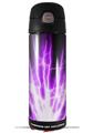 Skin Decal Wrap for Thermos Funtainer 16oz Bottle Lightning Purple (BOTTLE NOT INCLUDED) by WraptorSkinz