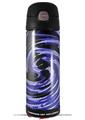 Skin Decal Wrap for Thermos Funtainer 16oz Bottle Alecias Swirl 02 Blue (BOTTLE NOT INCLUDED) by WraptorSkinz