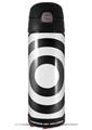 Skin Decal Wrap for Thermos Funtainer 16oz Bottle Bullseye Black and White (BOTTLE NOT INCLUDED) by WraptorSkinz