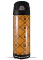 Skin Decal Wrap for Thermos Funtainer 16oz Bottle Halloween Skull and Bones (BOTTLE NOT INCLUDED) by WraptorSkinz