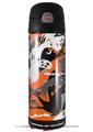 Skin Decal Wrap for Thermos Funtainer 16oz Bottle Halloween Ghosts (BOTTLE NOT INCLUDED) by WraptorSkinz