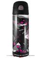 Skin Decal Wrap for Thermos Funtainer 16oz Bottle Abstract 02 Pink (BOTTLE NOT INCLUDED) by WraptorSkinz