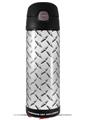 Skin Decal Wrap for Thermos Funtainer 16oz Bottle Diamond Plate Metal (BOTTLE NOT INCLUDED) by WraptorSkinz