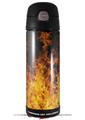 Skin Decal Wrap for Thermos Funtainer 16oz Bottle Open Fire (BOTTLE NOT INCLUDED) by WraptorSkinz