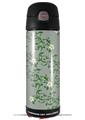 Skin Decal Wrap for Thermos Funtainer 16oz Bottle Victorian Design Green (BOTTLE NOT INCLUDED) by WraptorSkinz