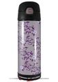 Skin Decal Wrap for Thermos Funtainer 16oz Bottle Victorian Design Purple (BOTTLE NOT INCLUDED) by WraptorSkinz