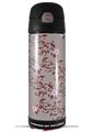 Skin Decal Wrap for Thermos Funtainer 16oz Bottle Victorian Design Red (BOTTLE NOT INCLUDED) by WraptorSkinz