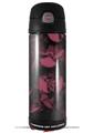 Skin Decal Wrap for Thermos Funtainer 16oz Bottle Skulls Confetti Pink (BOTTLE NOT INCLUDED) by WraptorSkinz