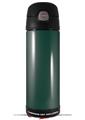 Skin Decal Wrap for Thermos Funtainer 16oz Bottle Solids Collection Hunter Green (BOTTLE NOT INCLUDED) by WraptorSkinz