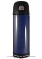 Skin Decal Wrap for Thermos Funtainer 16oz Bottle Solids Collection Navy Blue (BOTTLE NOT INCLUDED) by WraptorSkinz