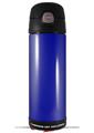Skin Decal Wrap for Thermos Funtainer 16oz Bottle Solids Collection Royal Blue (BOTTLE NOT INCLUDED) by WraptorSkinz