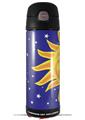 Skin Decal Wrap for Thermos Funtainer 16oz Bottle Moon Sun (BOTTLE NOT INCLUDED) by WraptorSkinz