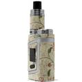 Skin Decal Wraps for Smok AL85 Alien Baby Flowers and Berries Orange VAPE NOT INCLUDED