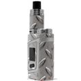 Skin Decal Wraps for Smok AL85 Alien Baby Diamond Plate Metal 02 VAPE NOT INCLUDED