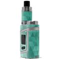 Skin Decal Wraps for Smok AL85 Alien Baby Triangle Mosaic Seafoam Green VAPE NOT INCLUDED