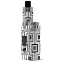 Skin Decal Wraps for Smok AL85 Alien Baby Squares In Squares VAPE NOT INCLUDED