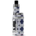 Skin Decal Wraps for Smok AL85 Alien Baby Boxed Navy Blue VAPE NOT INCLUDED