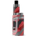 Skin Decal Wraps for Smok AL85 Alien Baby Camouflage Red VAPE NOT INCLUDED
