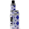 Skin Decal Wraps for Smok AL85 Alien Baby Boxed Royal Blue VAPE NOT INCLUDED