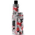 Skin Decal Wraps for Smok AL85 Alien Baby Sexy Girl Silhouette Camo Red VAPE NOT INCLUDED