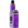 Skin Decal Wraps for Smok AL85 Alien Baby Halftone Splatter Hot Pink Purple VAPE NOT INCLUDED