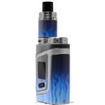 Skin Decal Wraps for Smok AL85 Alien Baby Fire Blue VAPE NOT INCLUDED