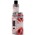 Skin Decal Wraps for Smok AL85 Alien Baby Lightning Red VAPE NOT INCLUDED