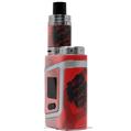 Skin Decal Wraps for Smok AL85 Alien Baby Oriental Dragon Black on Red VAPE NOT INCLUDED