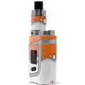 Skin Decal Wraps for Smok AL85 Alien Baby Ripped Colors Orange White VAPE NOT INCLUDED