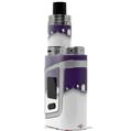 Skin Decal Wraps for Smok AL85 Alien Baby Ripped Colors Purple White VAPE NOT INCLUDED