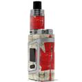 Skin Decal Wraps for Smok AL85 Alien Baby Painted Faded and Cracked Canadian Canada Flag VAPE NOT INCLUDED