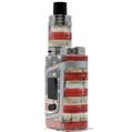 Skin Decal Wraps for Smok AL85 Alien Baby Painted Faded and Cracked USA American Flag VAPE NOT INCLUDED