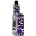 Skin Decal Wraps for Smok AL85 Alien Baby WraptorCamo Digital Camo Purple VAPE NOT INCLUDED