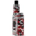 Skin Decal Wraps for Smok AL85 Alien Baby WraptorCamo Digital Camo Red VAPE NOT INCLUDED