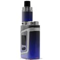 Skin Decal Wraps for Smok AL85 Alien Baby Smooth Fades Blue Black VAPE NOT INCLUDED