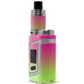 Skin Decal Wraps for Smok AL85 Alien Baby Smooth Fades Neon Green Hot Pink VAPE NOT INCLUDED