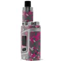 Skin Decal Wraps for Smok AL85 Alien Baby WraptorCamo Old School Camouflage Camo Fuschia Hot Pink VAPE NOT INCLUDED