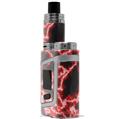 Skin Decal Wraps for Smok AL85 Alien Baby Electrify Red VAPE NOT INCLUDED