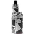 Skin Decal Wraps for Smok AL85 Alien Baby Checkered Racing Flag VAPE NOT INCLUDED