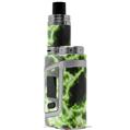 Skin Decal Wraps for Smok AL85 Alien Baby Electrify Green VAPE NOT INCLUDED