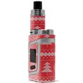 Skin Decal Wraps for Smok AL85 Alien Baby Ugly Holiday Christmas Sweater - Christmas Trees Red 01 VAPE NOT INCLUDED
