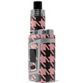 Skin Decal Wraps for Smok AL85 Alien Baby Houndstooth Pink on Black VAPE NOT INCLUDED