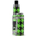 Skin Decal Wraps for Smok AL85 Alien Baby Houndstooth Neon Lime Green on Black VAPE NOT INCLUDED