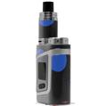 Skin Decal Wraps for Smok AL85 Alien Baby Lots of Dots Blue on Black VAPE NOT INCLUDED