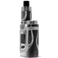 Skin Decal Wraps for Smok AL85 Alien Baby Metal Flames Chrome VAPE NOT INCLUDED