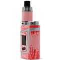 Skin Decal Wraps for Smok AL85 Alien Baby Big Kiss Lips Red on Pink VAPE NOT INCLUDED