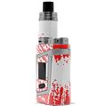 Skin Decal Wraps for Smok AL85 Alien Baby Big Kiss Lips Red on White VAPE NOT INCLUDED