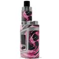 Skin Decal Wraps for Smok AL85 Alien Baby Alecias Swirl 02 Hot Pink VAPE NOT INCLUDED